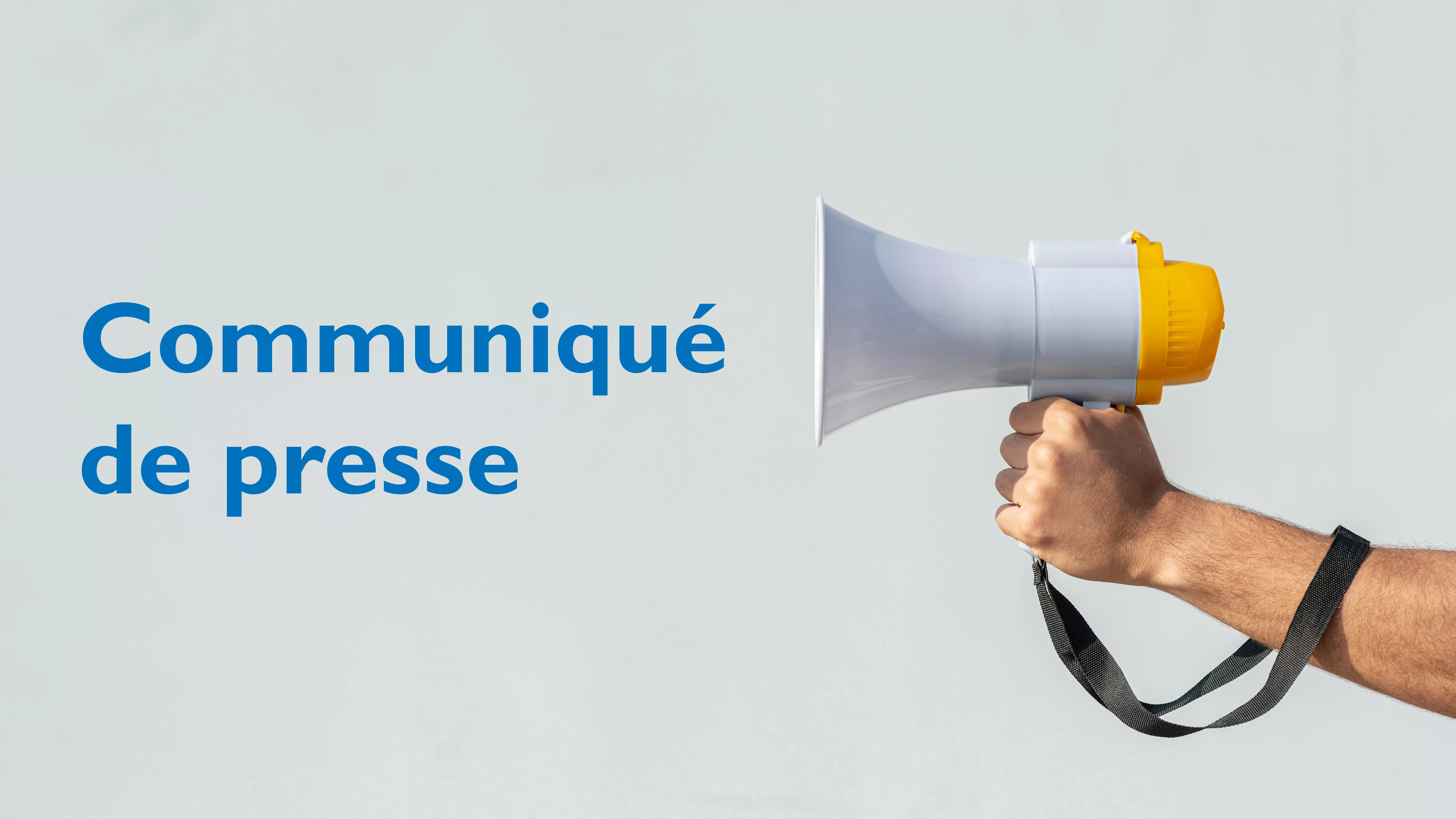 Communiqué de presse